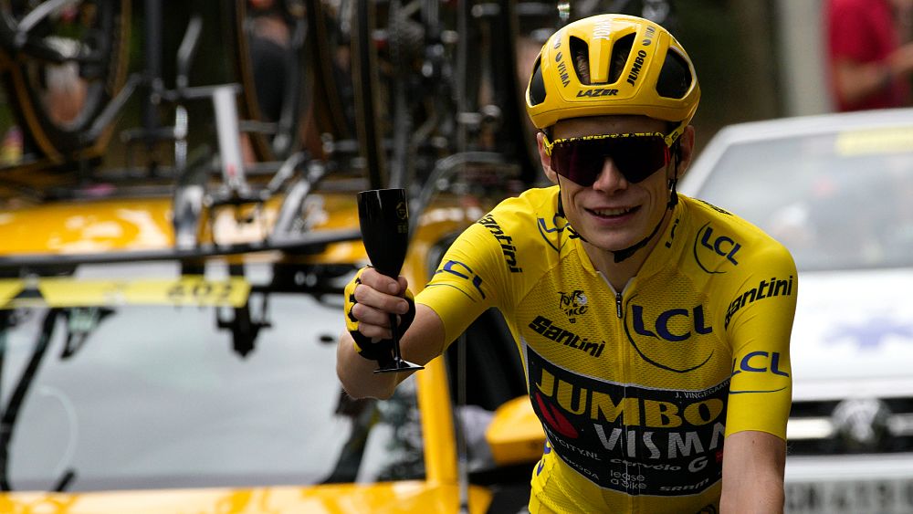 Denmark’s Jonas Vingegaard wins second consecutive Tour de France