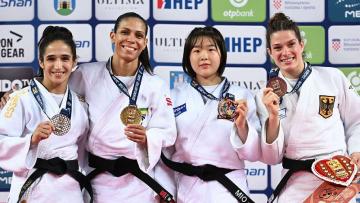 Brazil at the top on the first day of #JudoZagreb