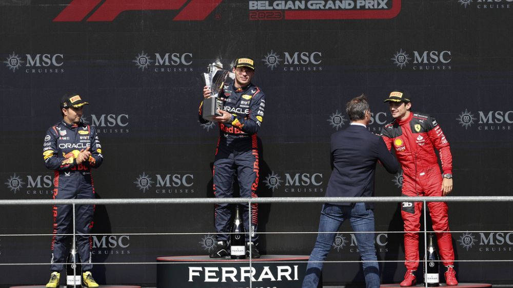 F1 reigning champion Max Verstappen wins Belgian Grand Prix