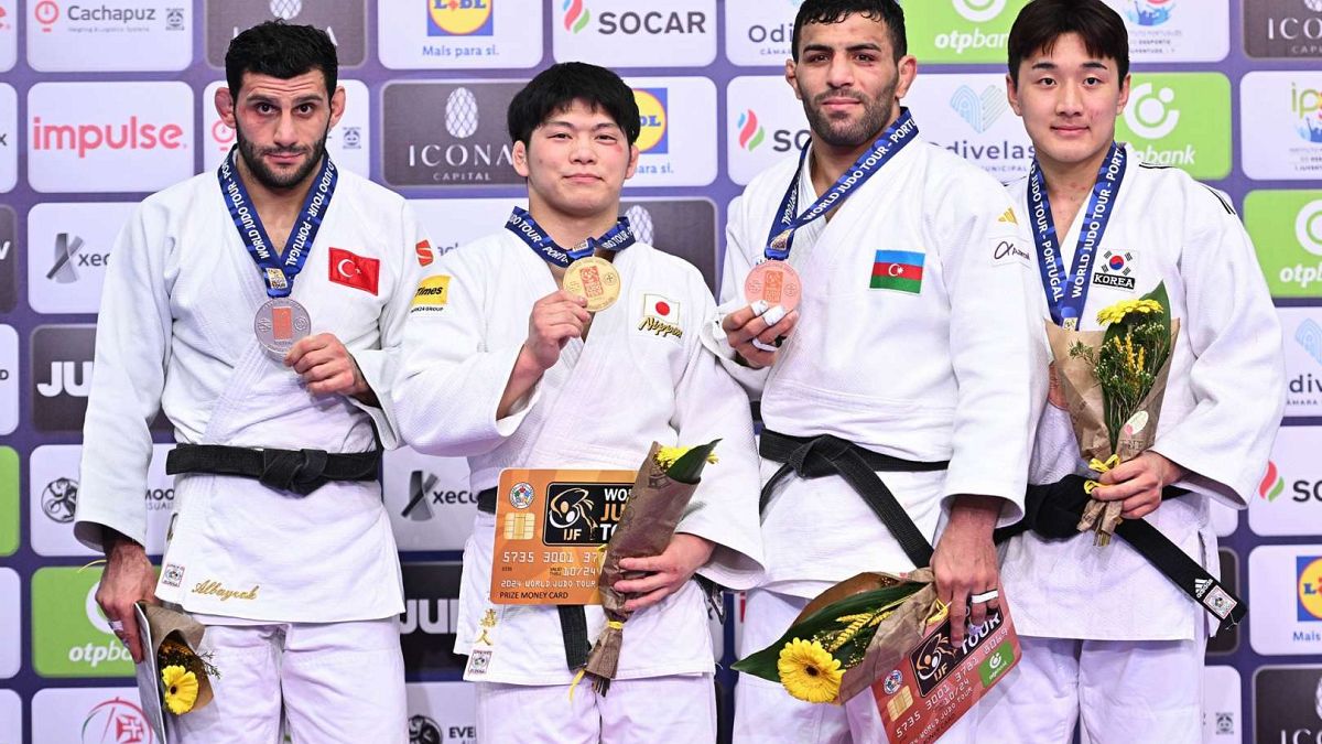 Japanese juniors win gold on second day of Judo World Tour