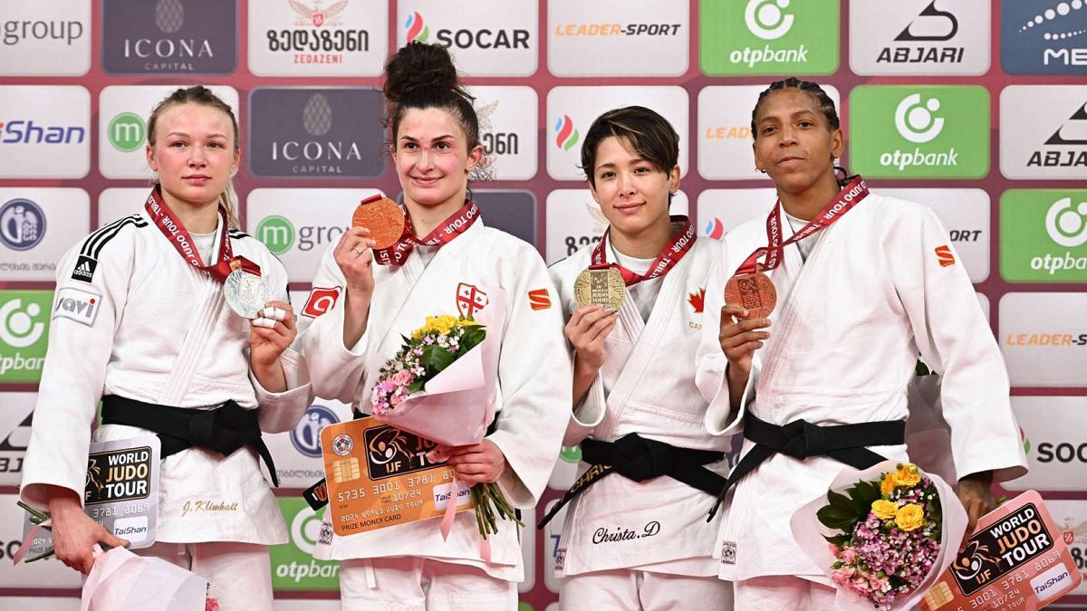 Georgia wins gold medal on first day of Judo Grand Slam in Tbilisi